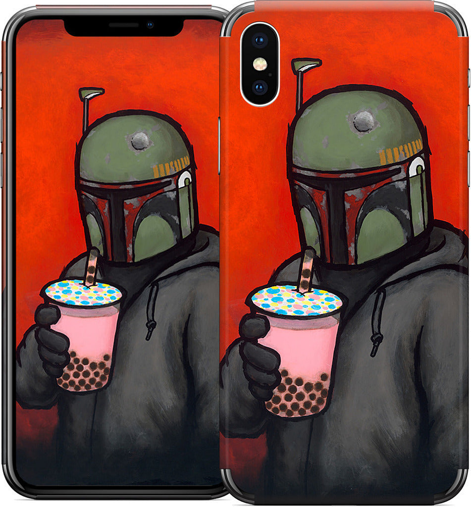 Boba iPhone Skin