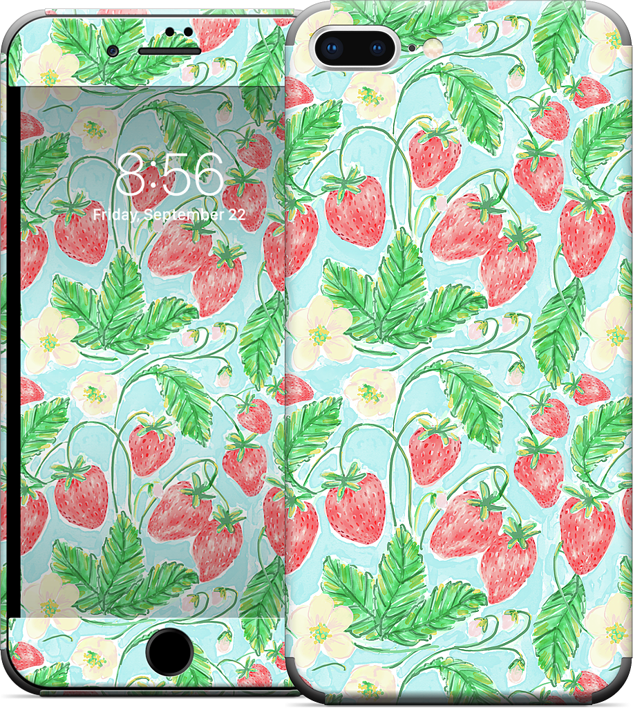 Wild Strawberries iPhone Skin