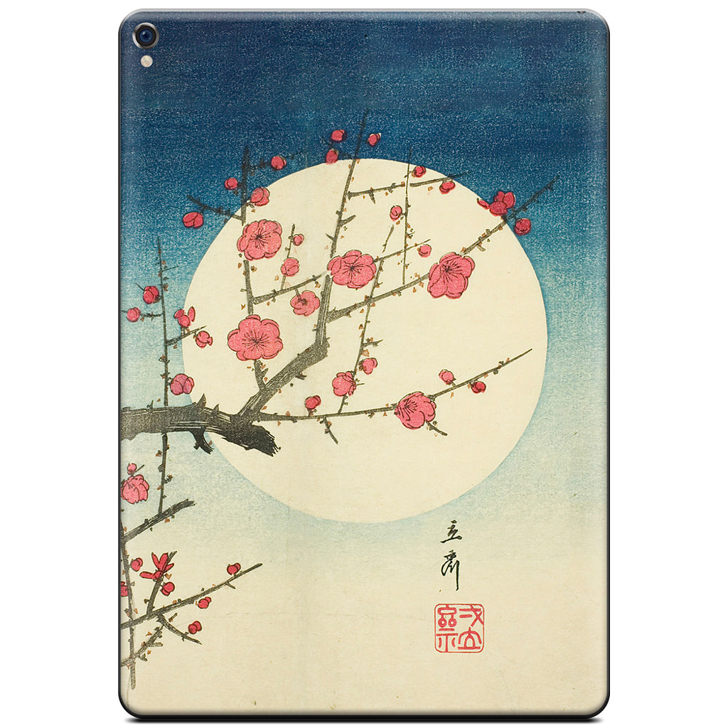 Red Plum Branch iPad Skin