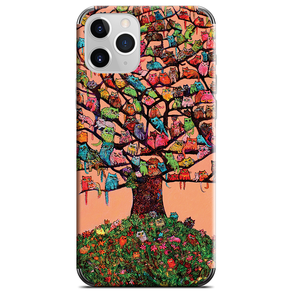 "Meau Tree" iPhone Skin