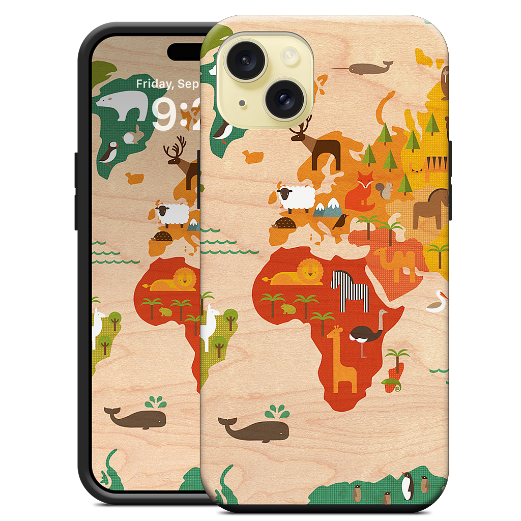 My World iPhone Case