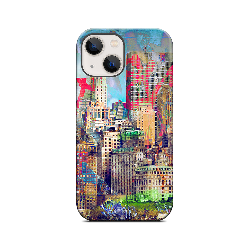 Graffiti Skyline iPhone Case