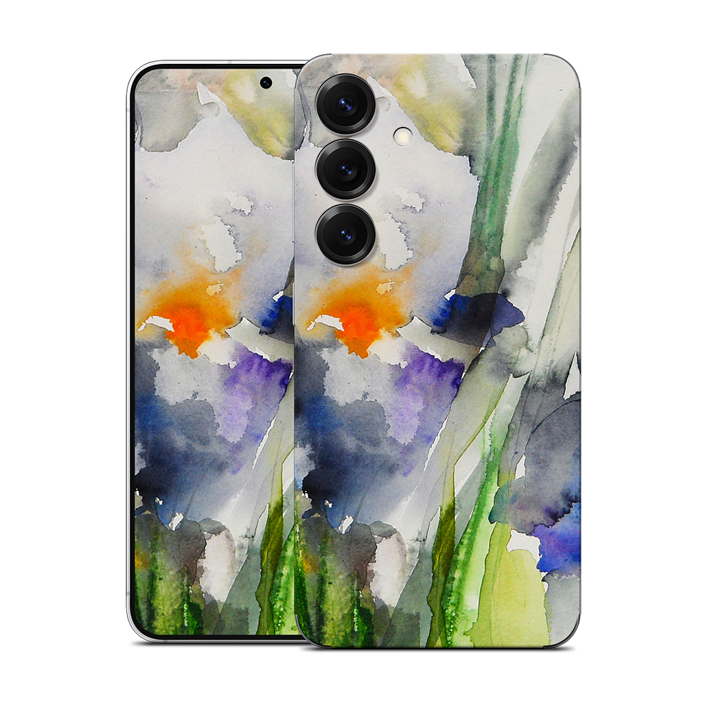 Blue Irises Samsung Skin