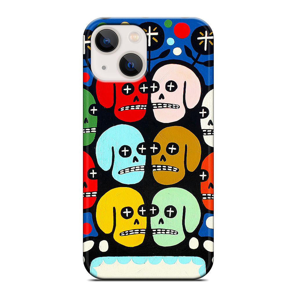 The Many Colors Of Death iPhone Case
