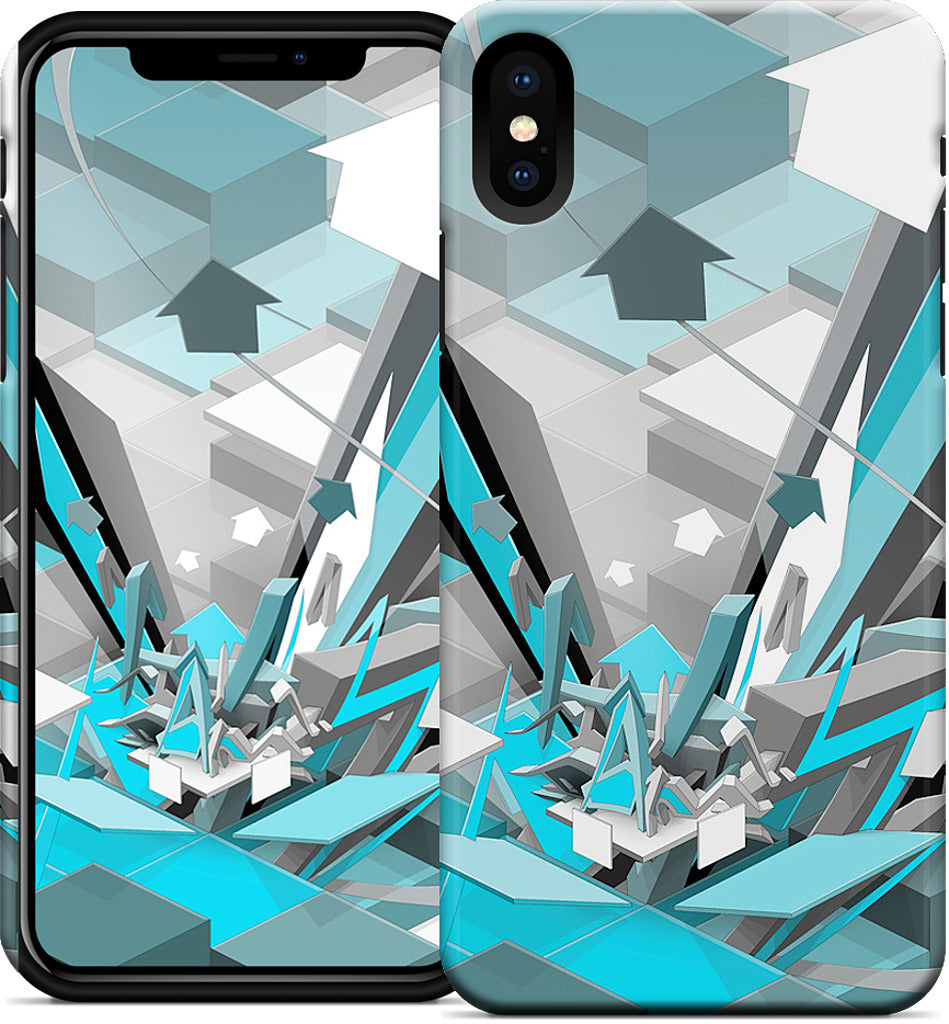 Up and Around iPhone Case
