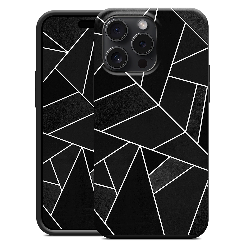 Black Stone iPhone Case