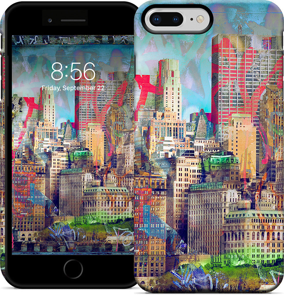 Graffiti Skyline iPhone Case