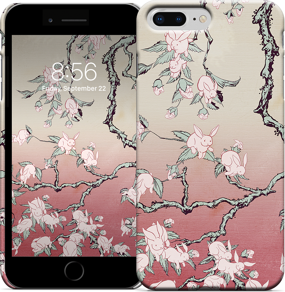 Bunny Blossom iPhone Case