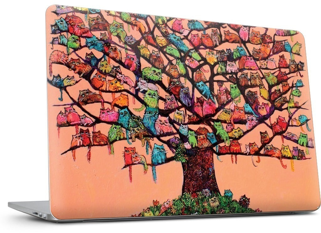 "Meau Tree" MacBook Skin