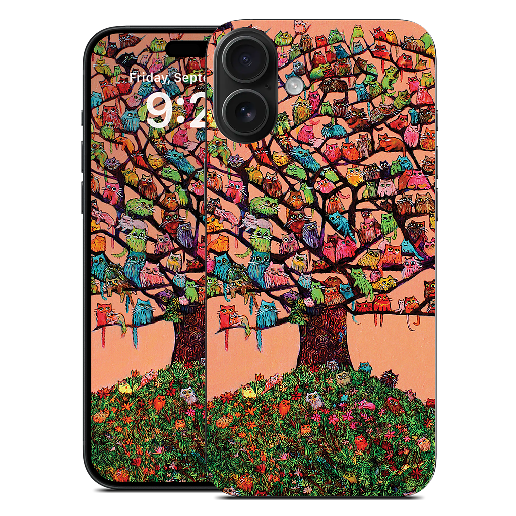 "Meau Tree" iPhone Skin