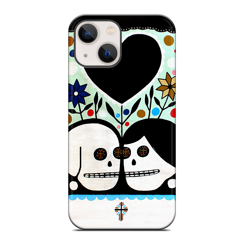 In The Garden With My Love iPhone Case