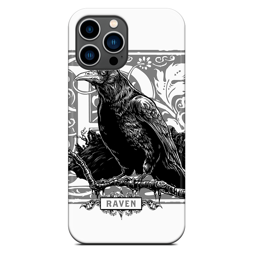 R Is For Raven iPhone Case