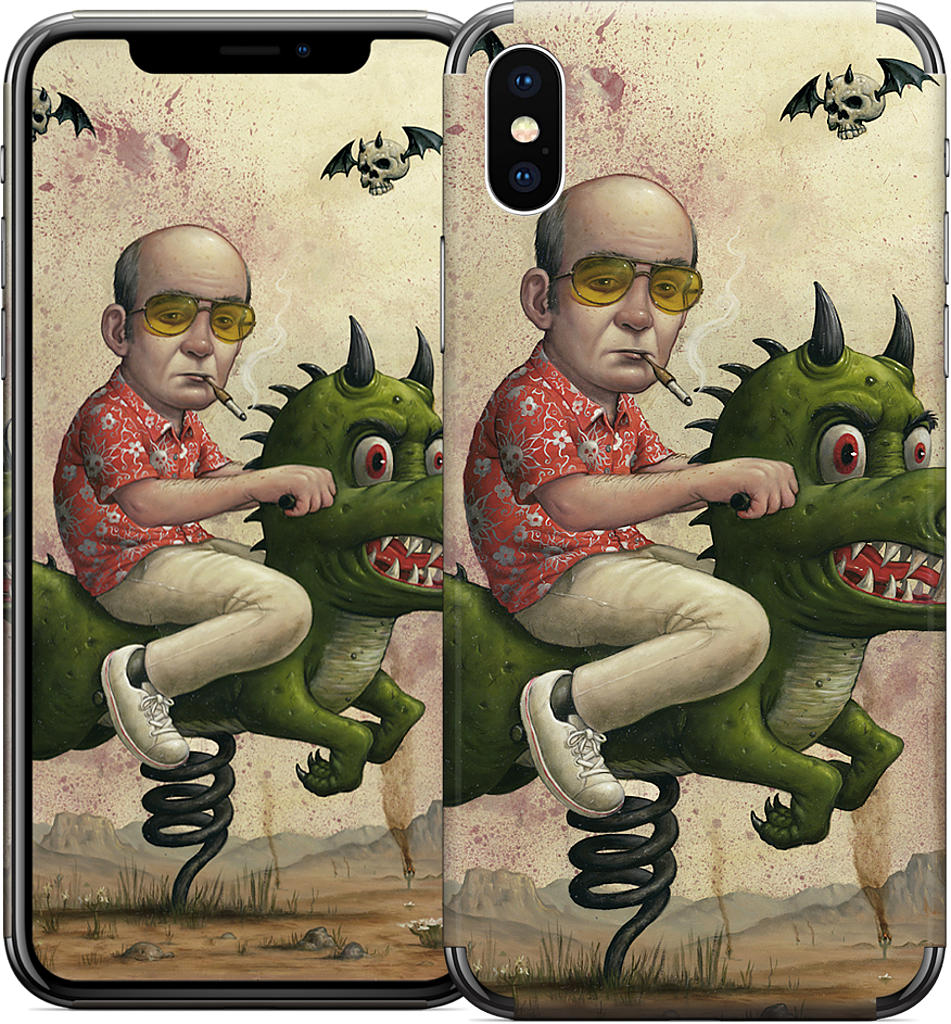 Ride You Bastard iPhone Skin