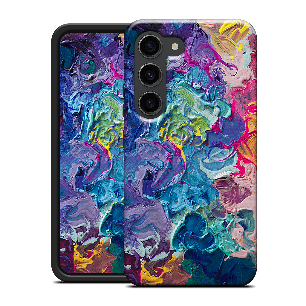 Rainbow Flow Abstract Samsung Case