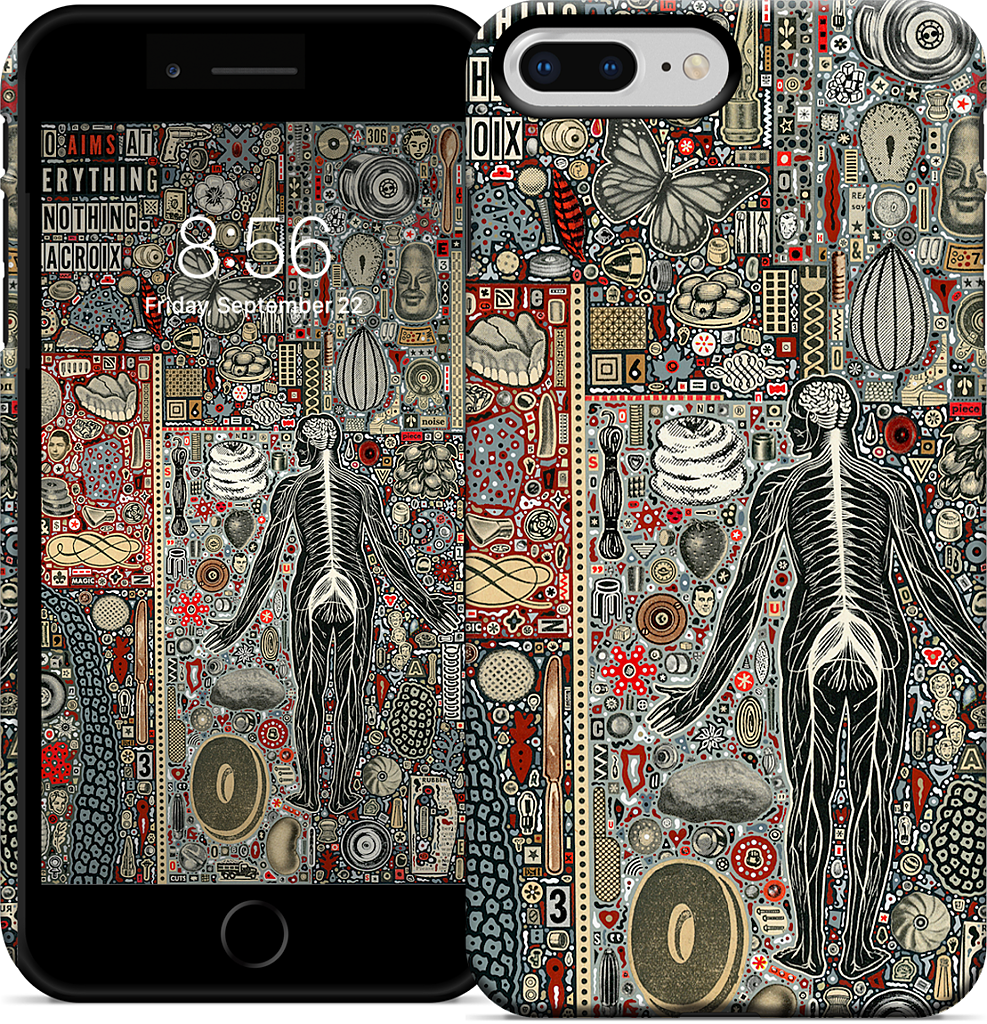 Everything and Nothing iPhone Case