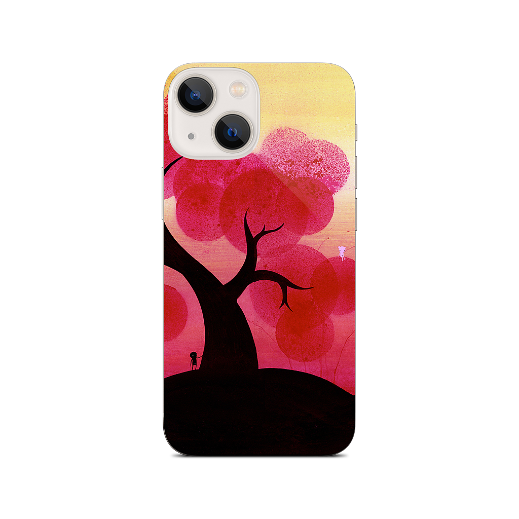 Red Blossoms iPhone Skin