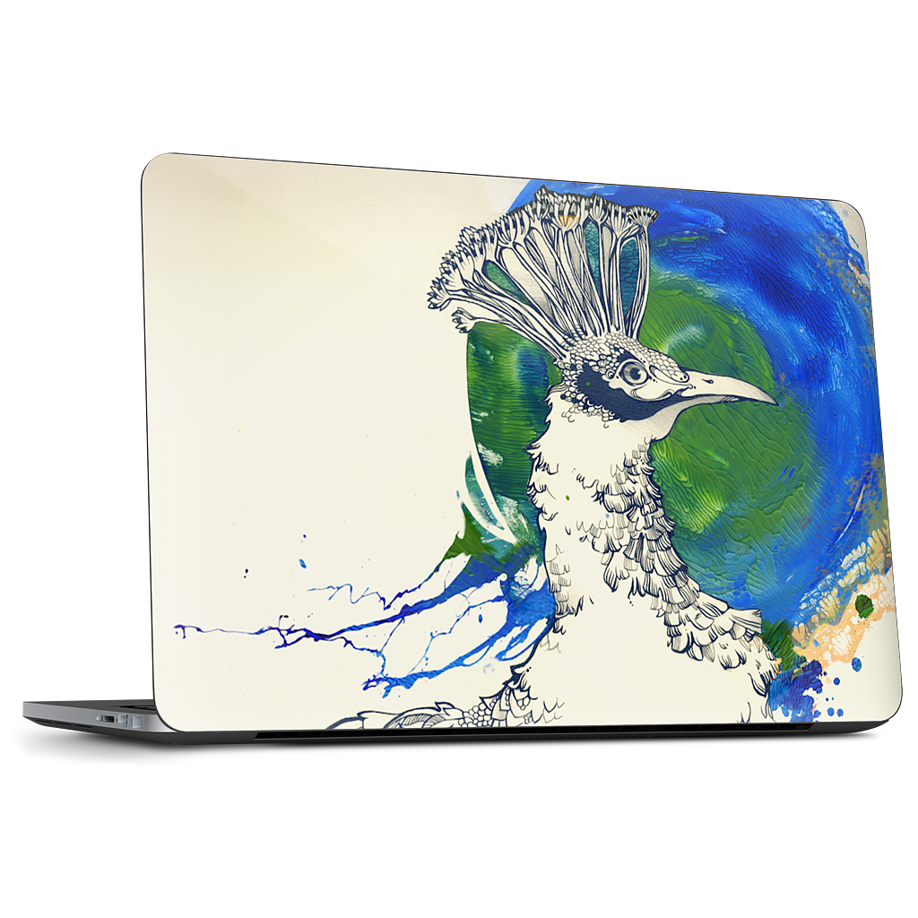 Pride of the Peacock Dell Laptop Skin
