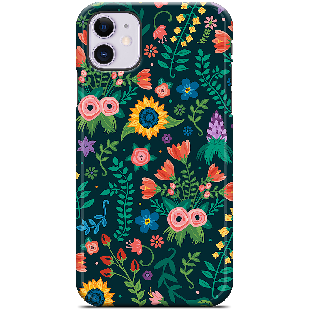 Floral Heart iPhone Case