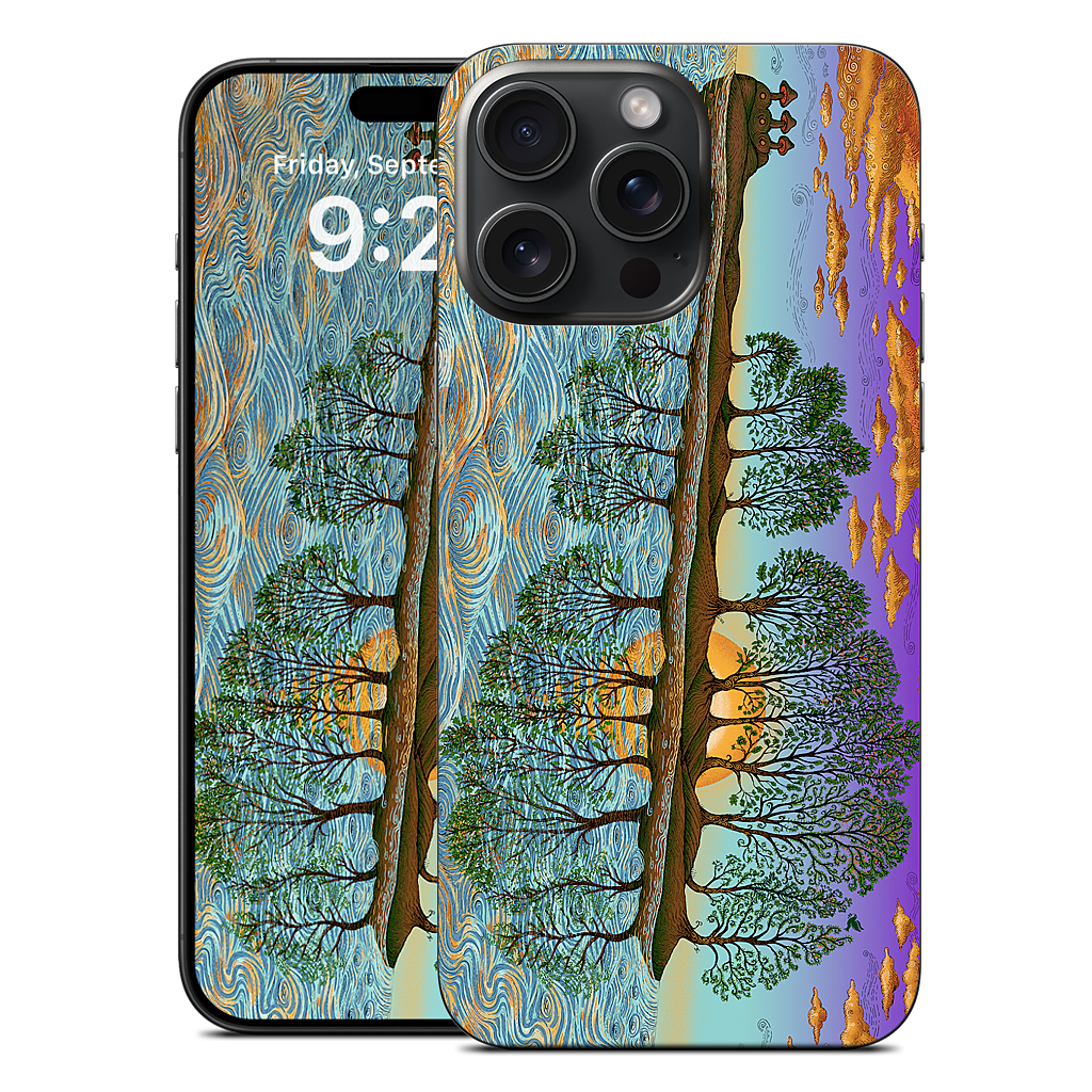 Guitar In Sea Major iPhone Skin