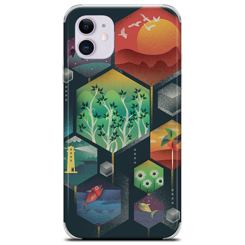 Geometrical Wonders iPhone Skin