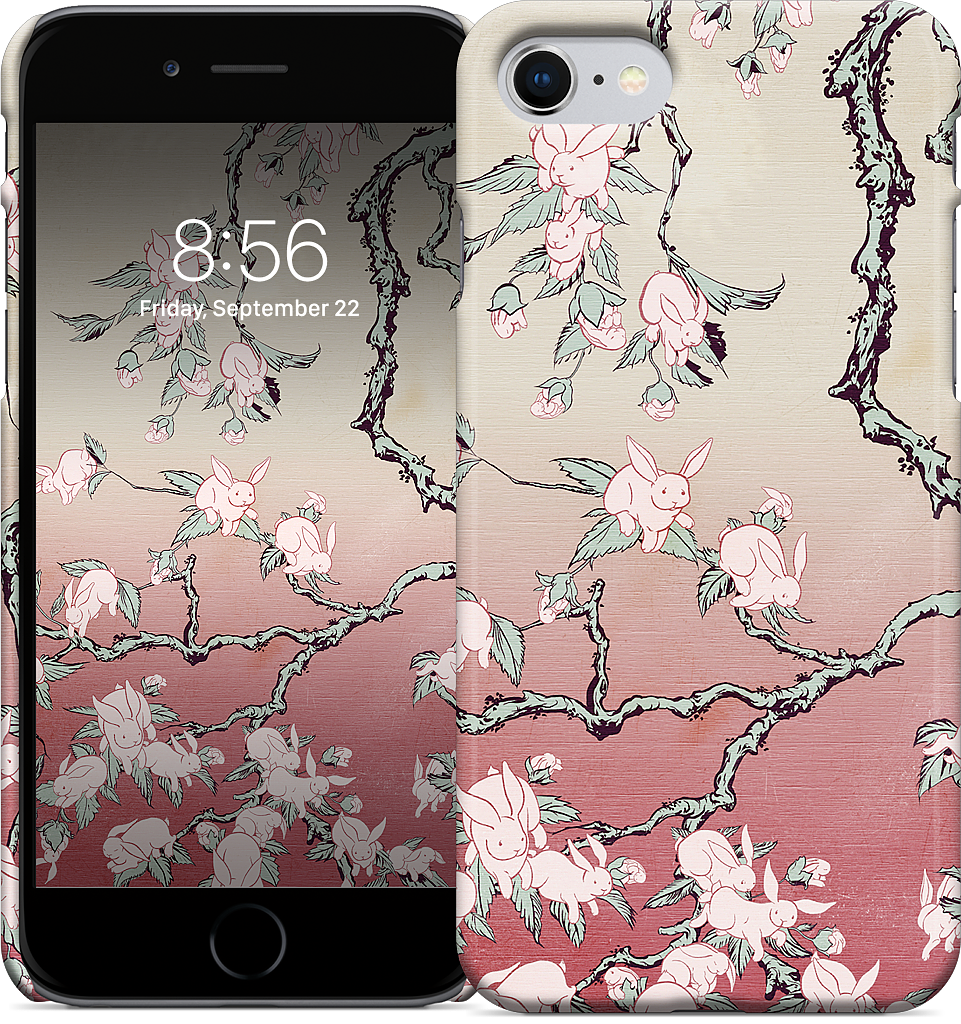 Bunny Blossom iPhone Case