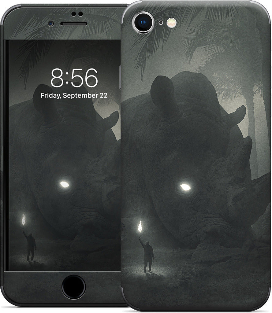 Face of Fear iPhone Skin
