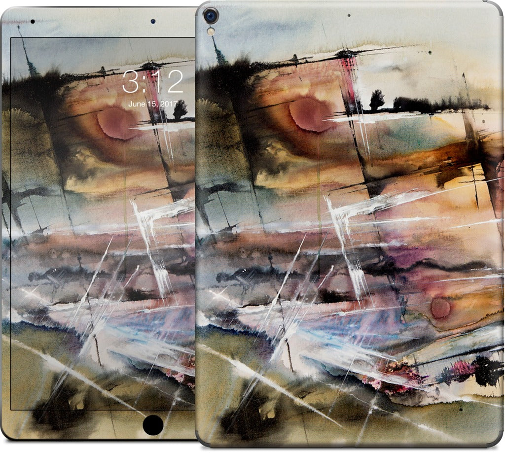 Driving at Dusk iPad Skin