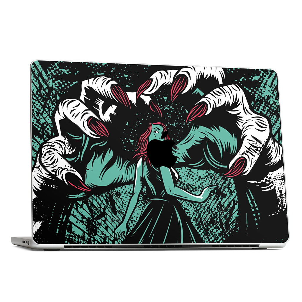 Molly vs The Zombie MacBook Skin