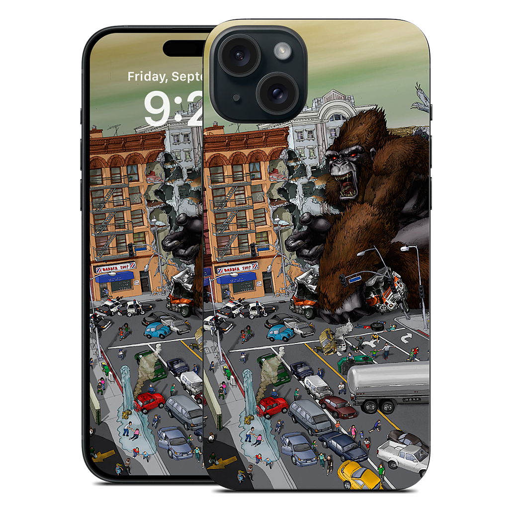 War Of The Monsters iPhone Skin
