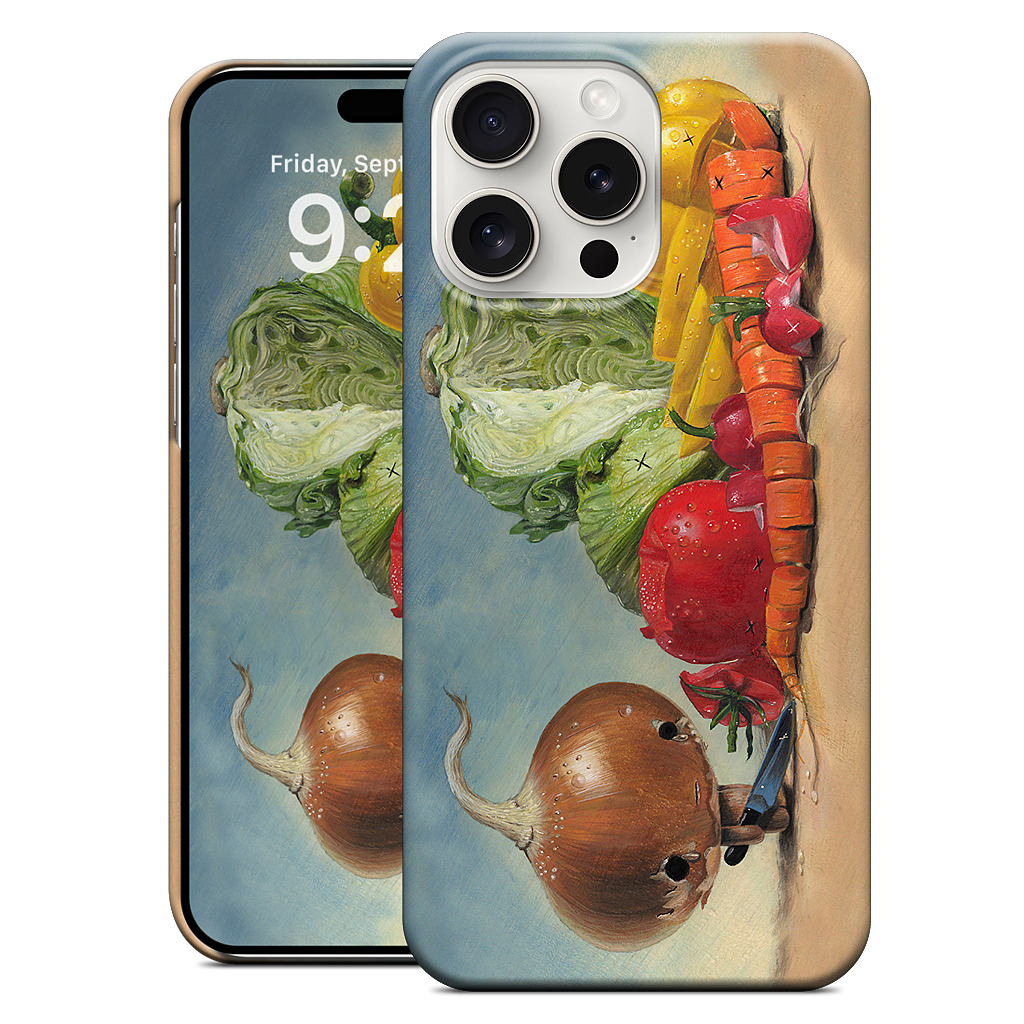 Slice and Dice iPhone Case
