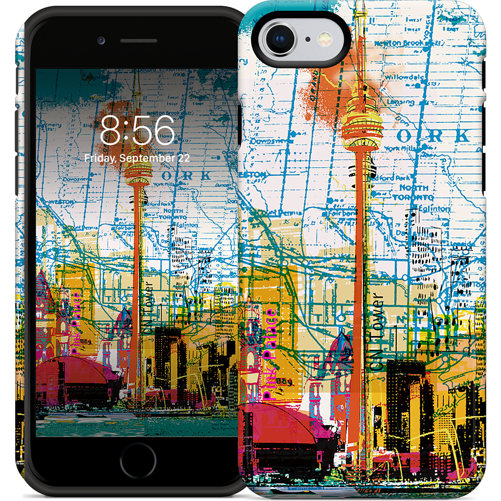 Toronto Skyline iPhone Case