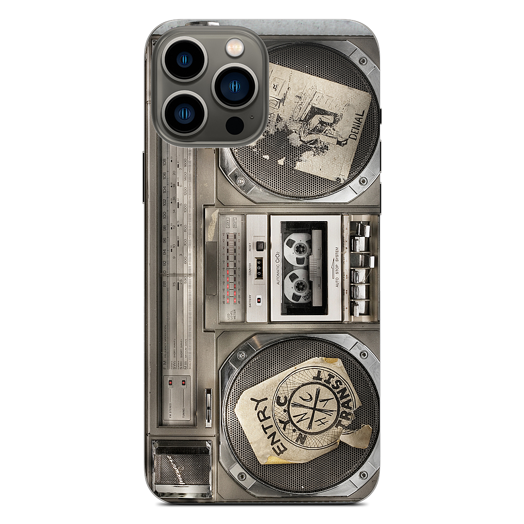 Boombox II iPhone Skin