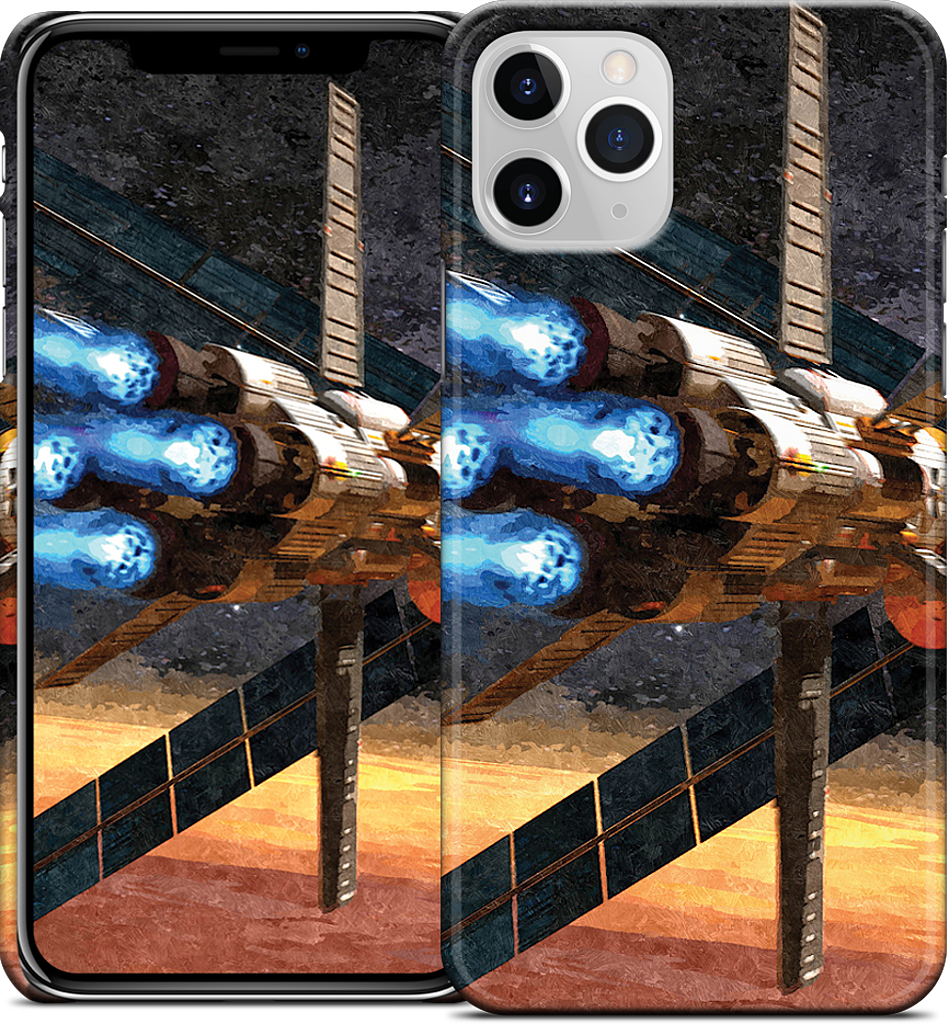 Mars Orbit iPhone Case