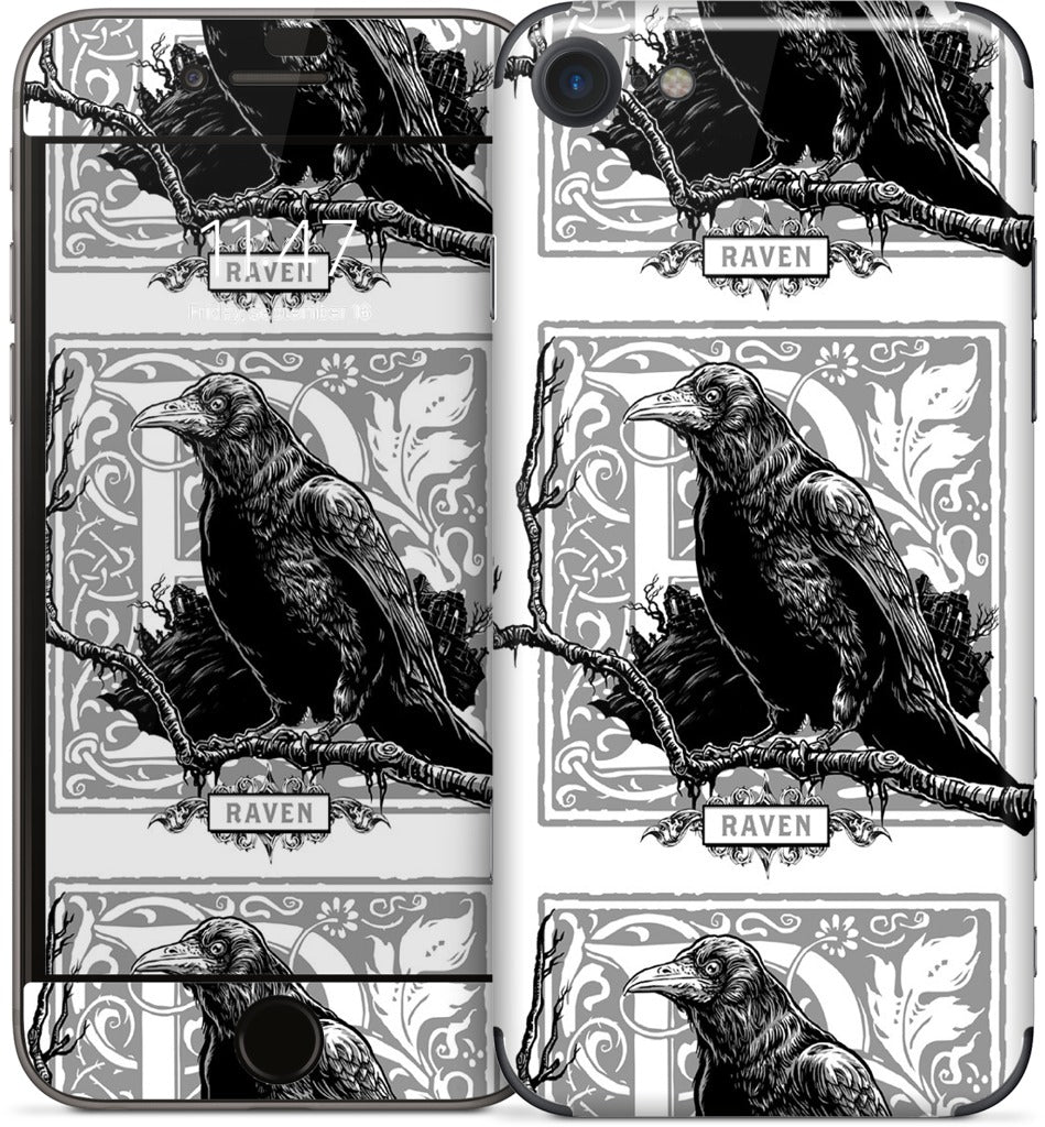 R Is For Raven iPhone Skin