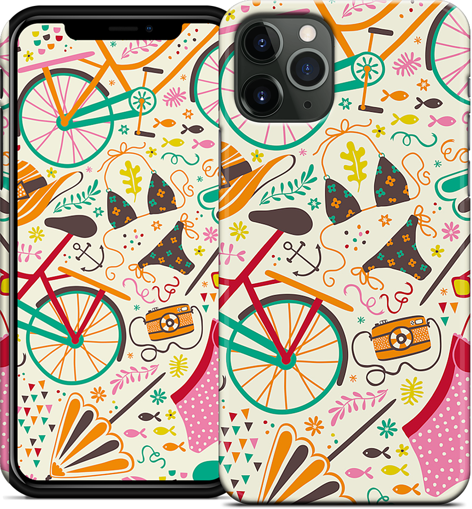 Seaside Cycle iPhone Case