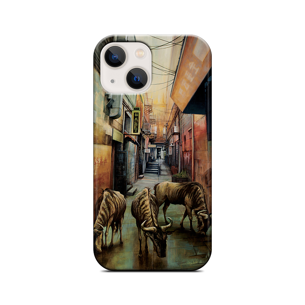 "Street of Three Beasts" -Levinson iPhone Case