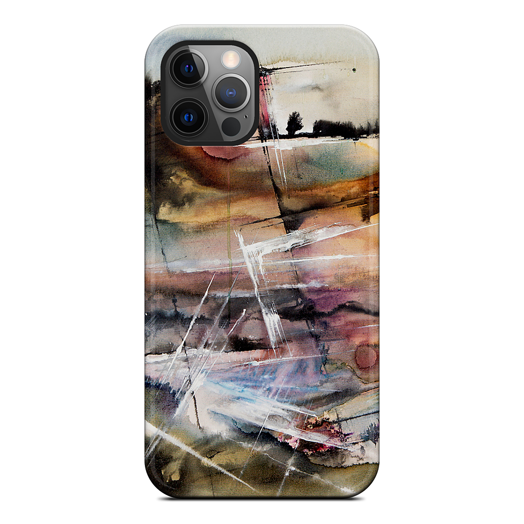Driving at Dusk iPhone Case