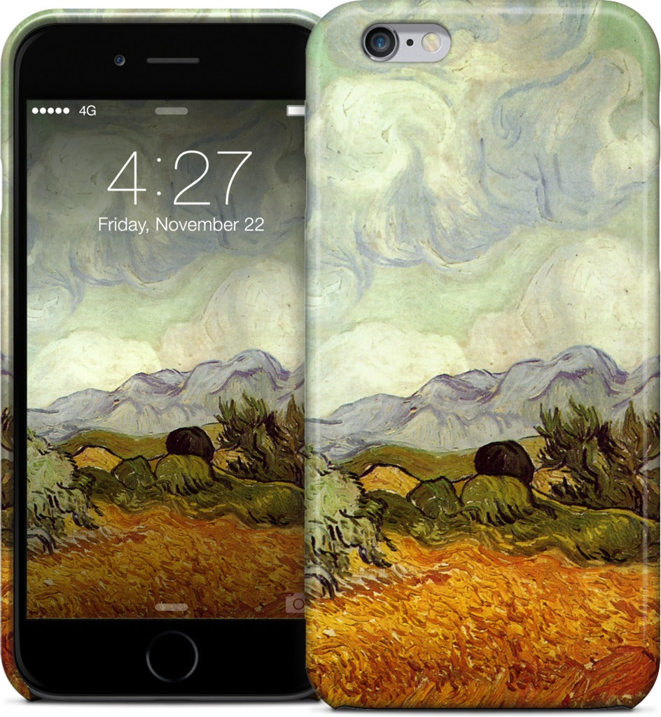 A Wheatfield with Cypresses iPhone Case