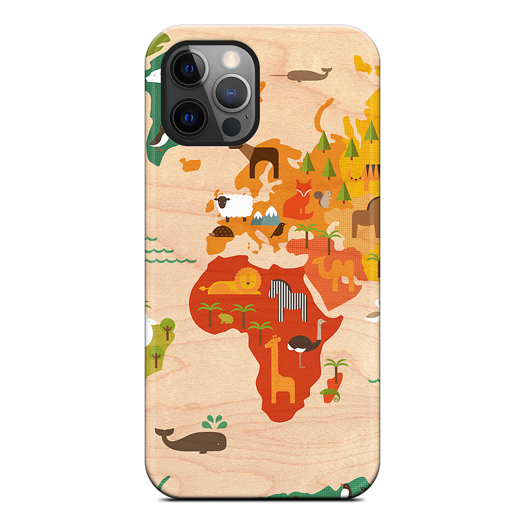 My World iPhone Case