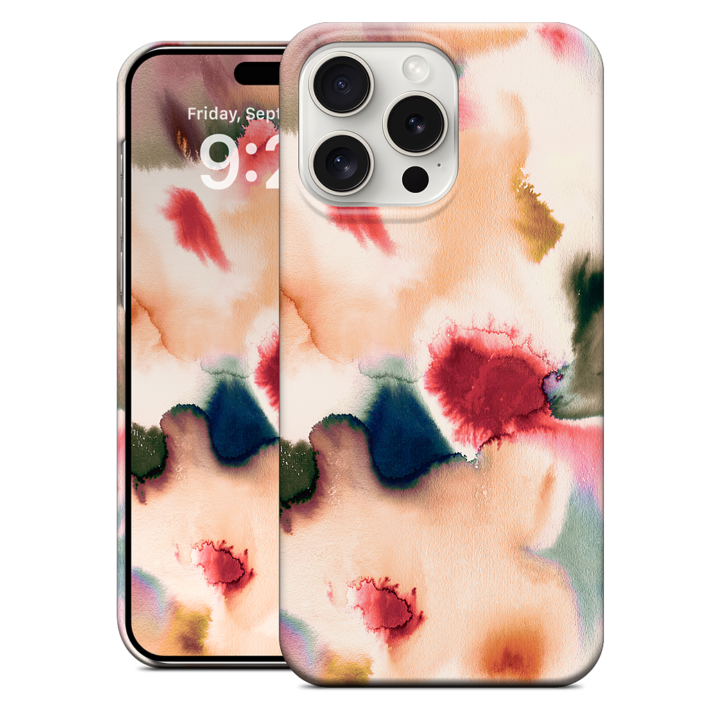 Abstract Watercolor (Mineral) iPhone Case
