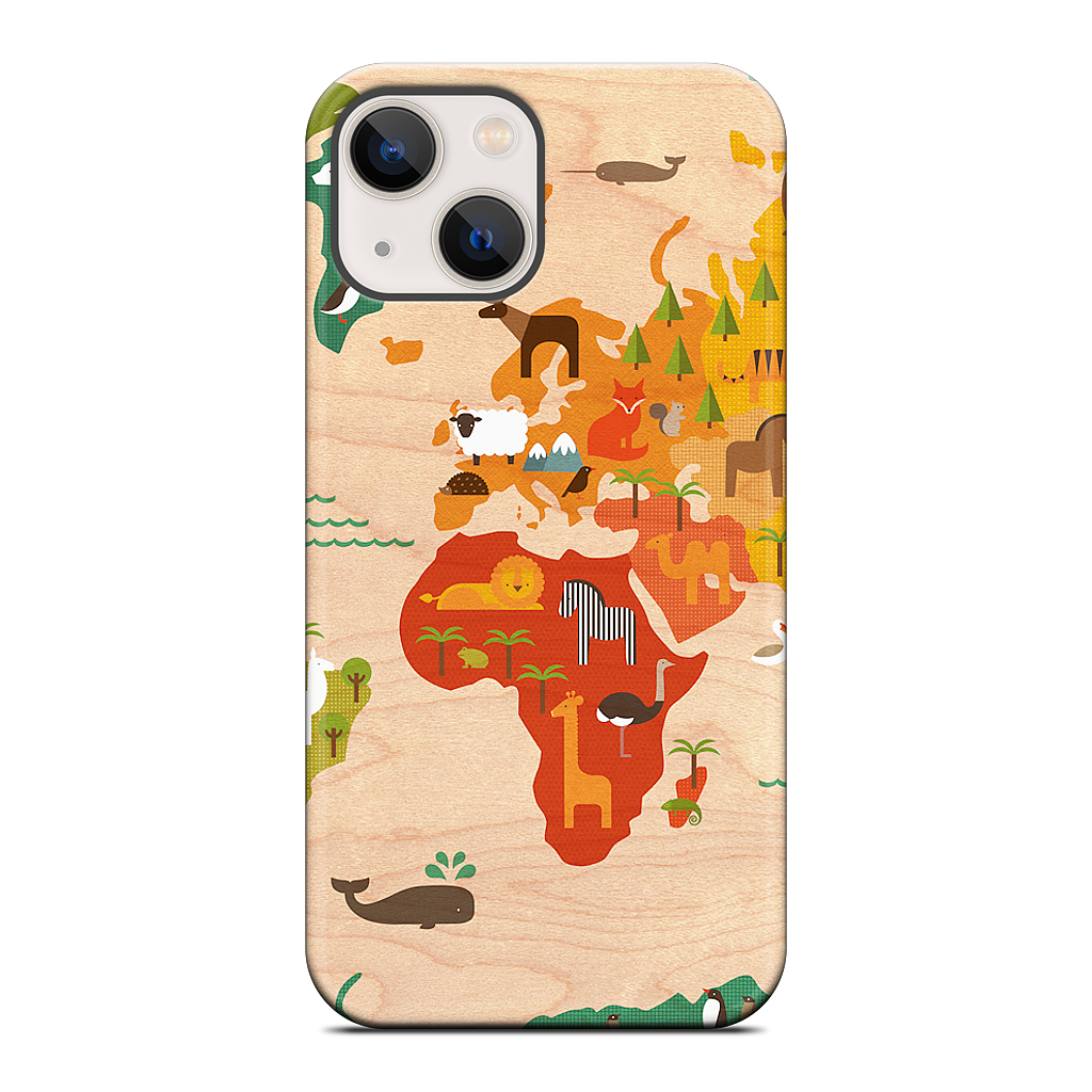 My World iPhone Case