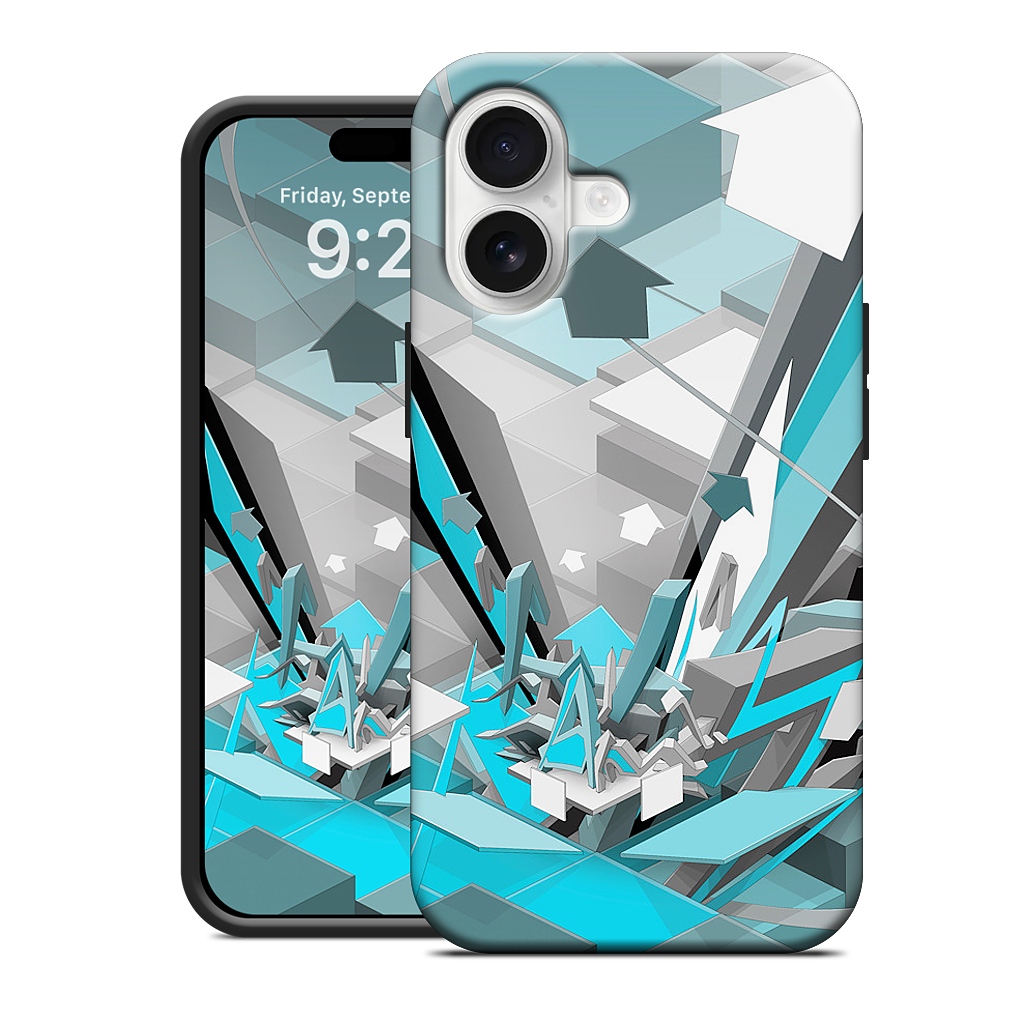 Up and Around iPhone Case