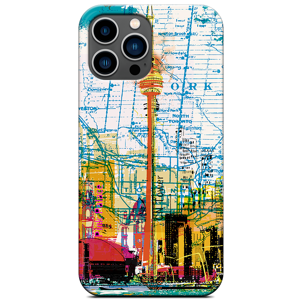 Toronto Skyline iPhone Case
