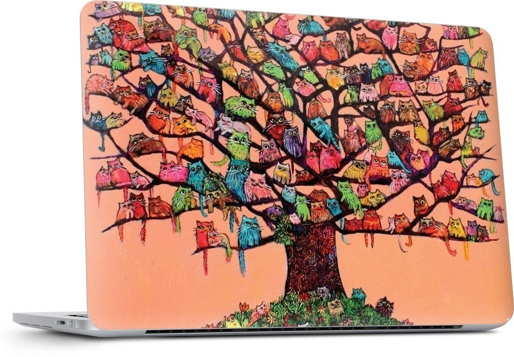 "Meau Tree" MacBook Skin