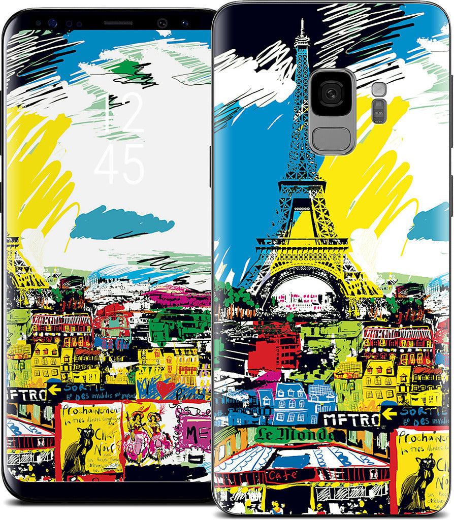 Paris Skyline Samsung Skin