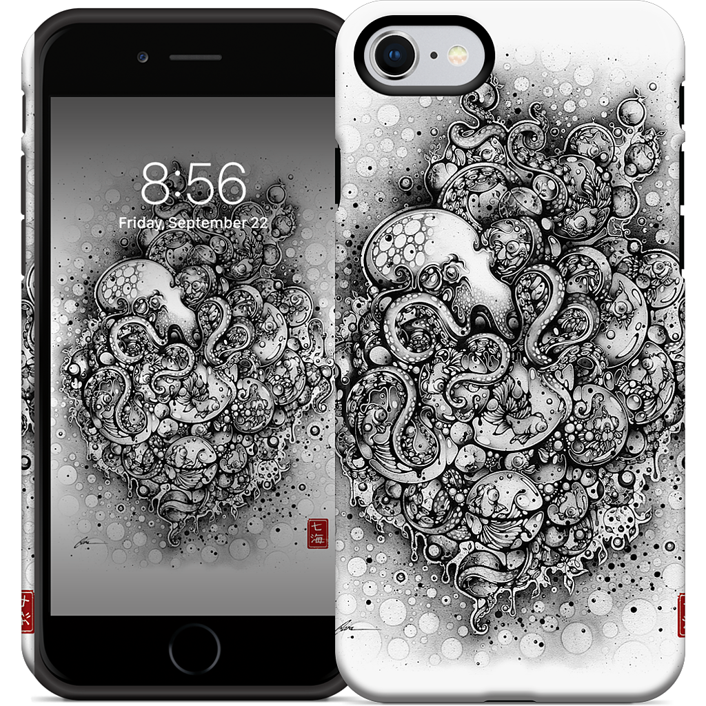 A Curious Embrace iPhone Case