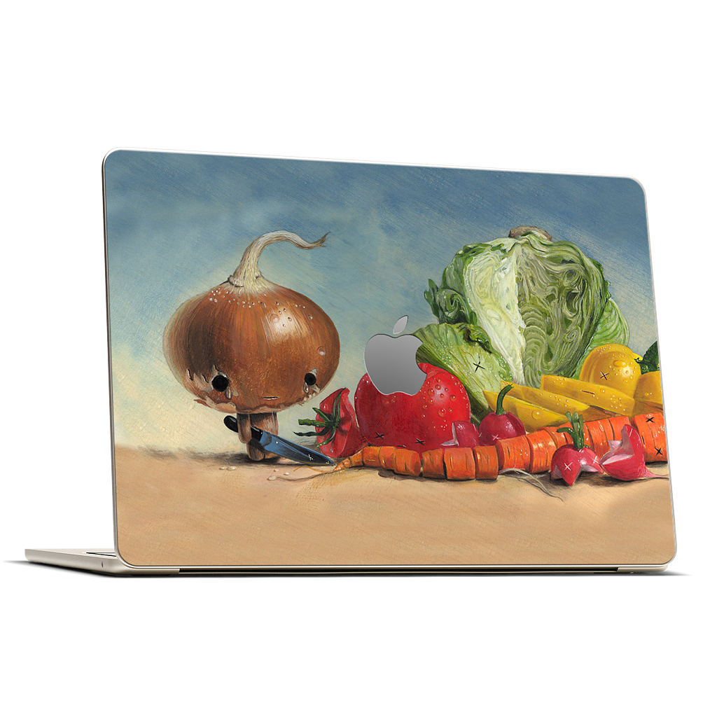 Slice and Dice MacBook Skin