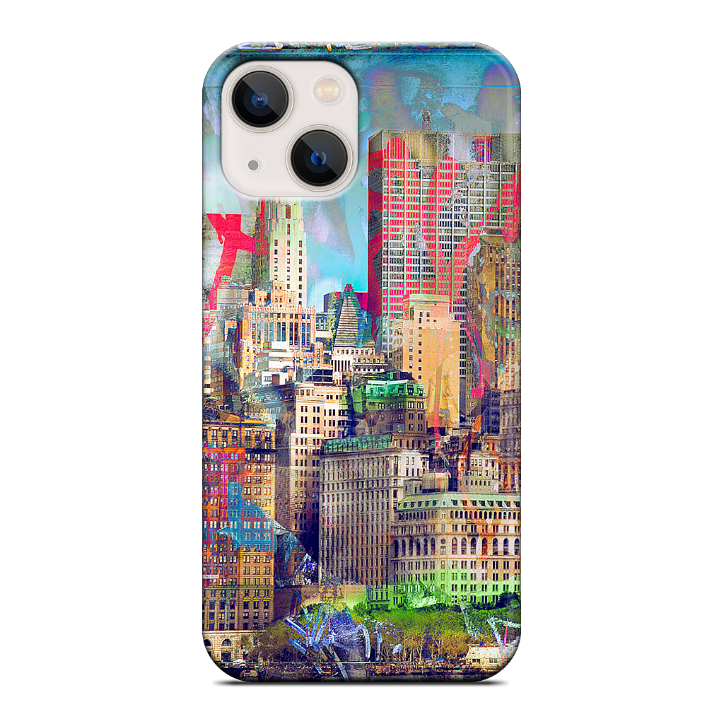 Graffiti Skyline iPhone Case