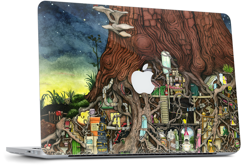 Back 2 Your Roots MacBook Skin
