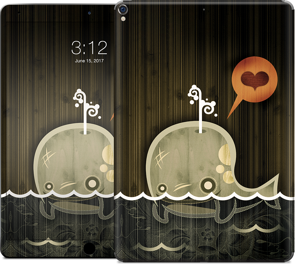 The Enamored Whale iPad Skin